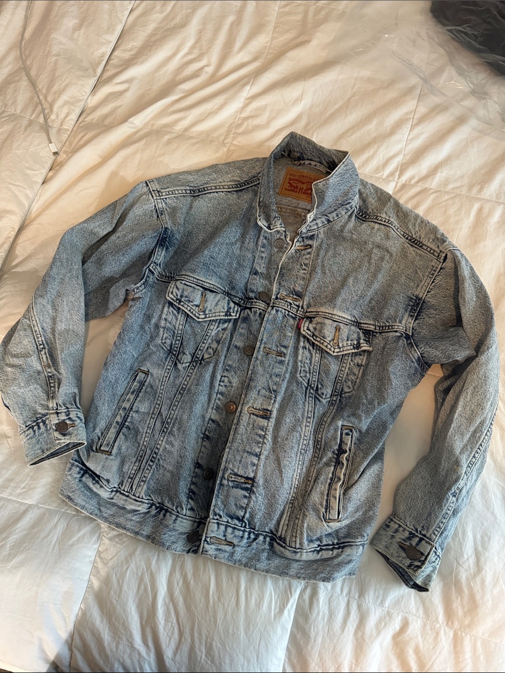 Levi's 100% cotton Light Blue Denim Jacket